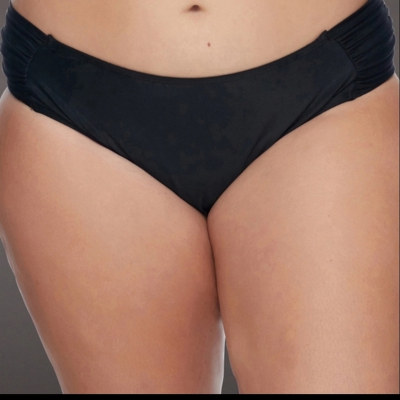 Ava & Viv Swim Bottoms Size 24W/26W Ruched NWT - Picture 5 of 12